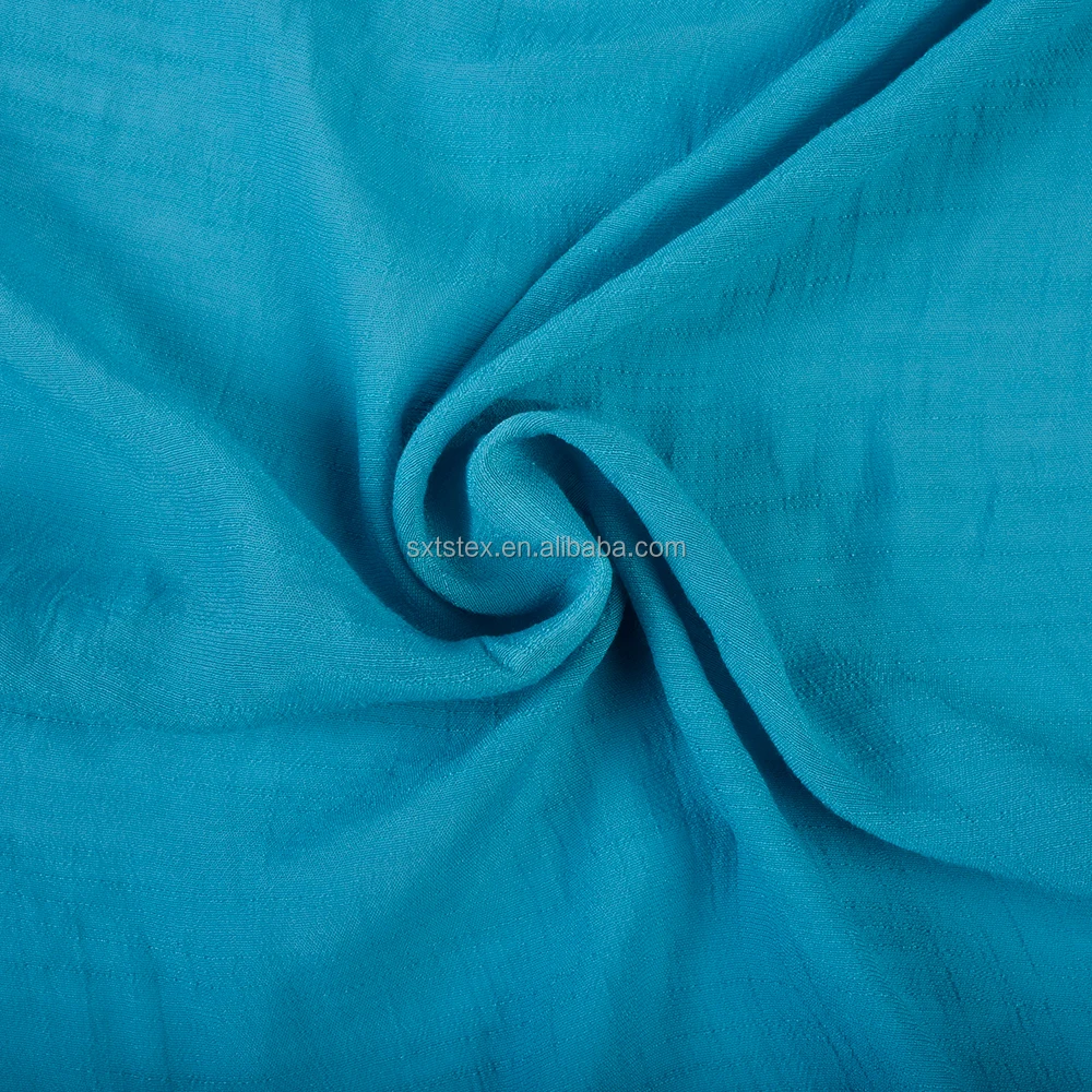 product poly rayon high quality breathable women and men clothing woven dyed fabric for sale cheap-7