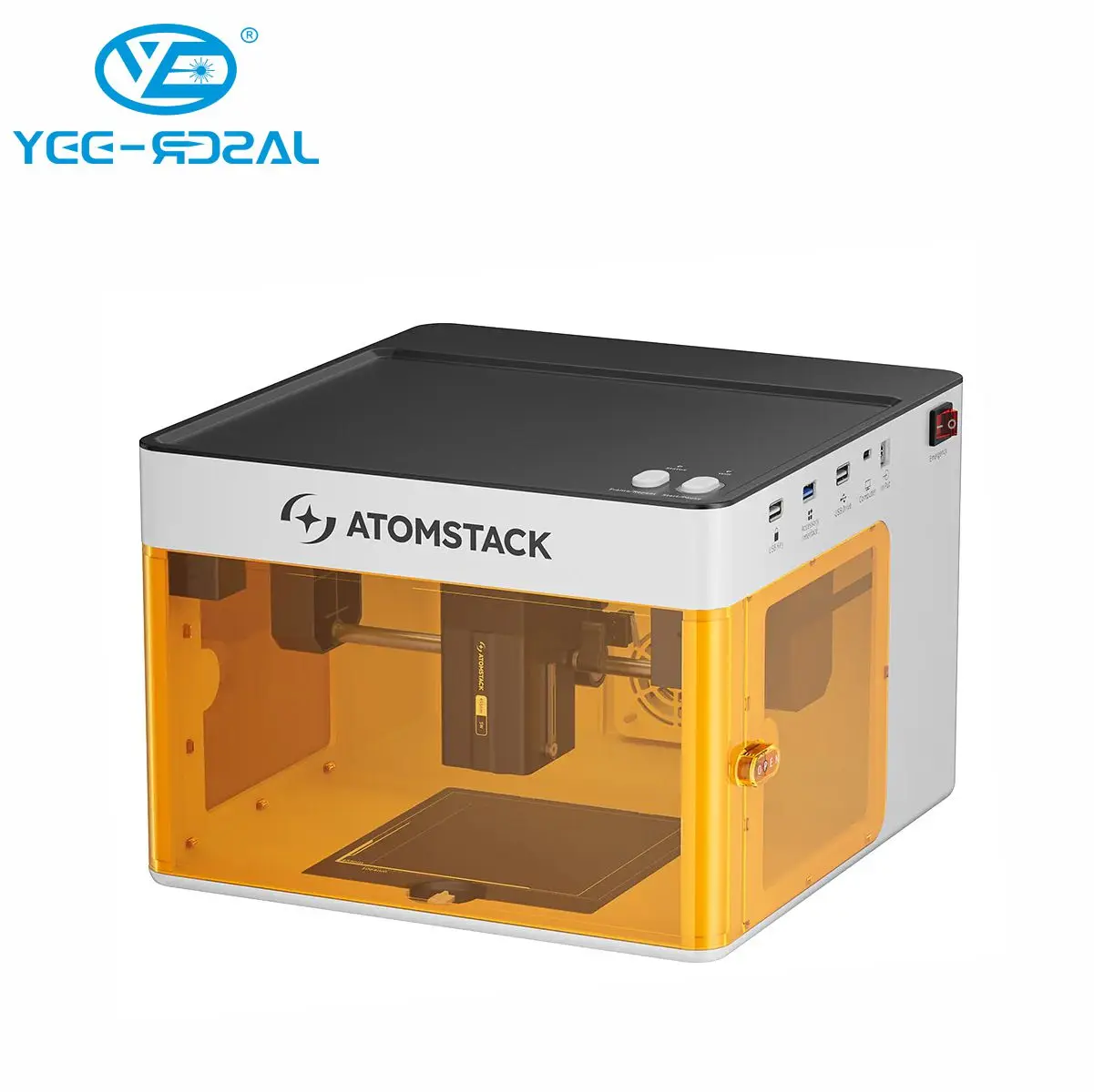 ATOMSTACK P1 5W+1.2Wデュアルレーザー彫刻機 小型 Atomstack P1 Mini 5w Portable Dual Laser Engraving Machine | Wholesale