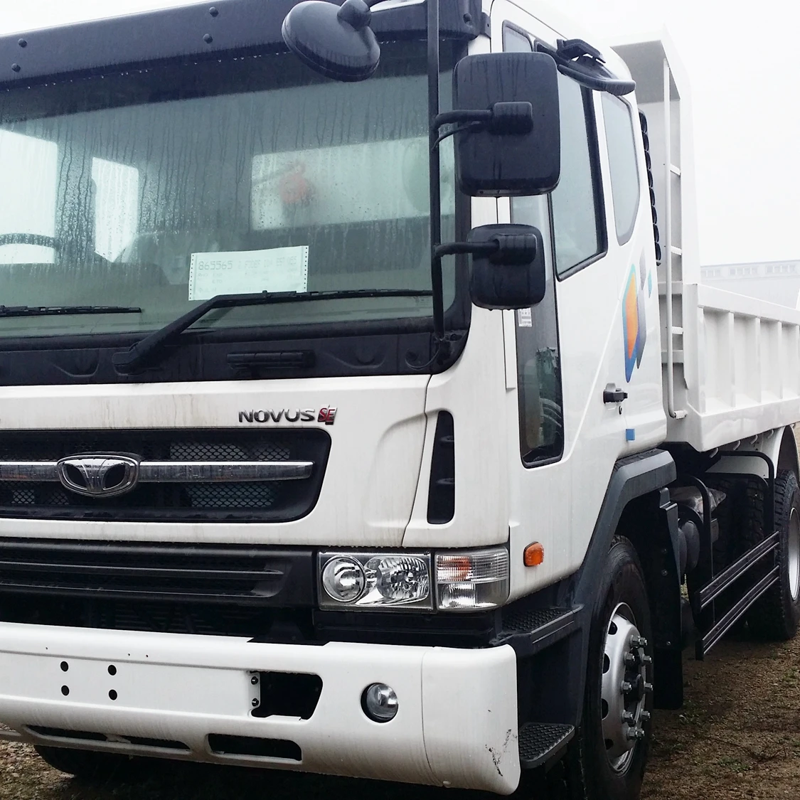 Daewoo 4x2 Dump Truck 18 Ton Tipper Truck with Tractor Head 6 Wheel F3DBF Dump Trucks Right Handle Brand New Unused for  Sale
