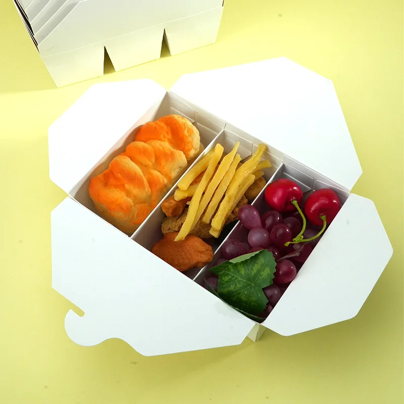 Disposable Packaging Boxes Tiger Pattern Takeaway Lunch Box - Temu