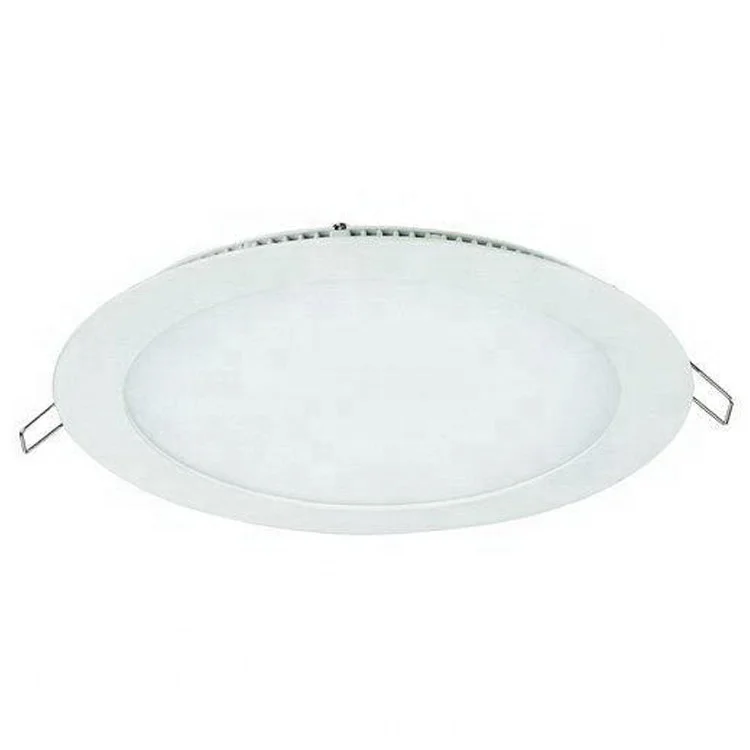 Office Commercial 3w 6w 9w 12w 18w 24w CCT Aluminum Round Recessed SMD Led Panel Light Raw Material For Wholesales
