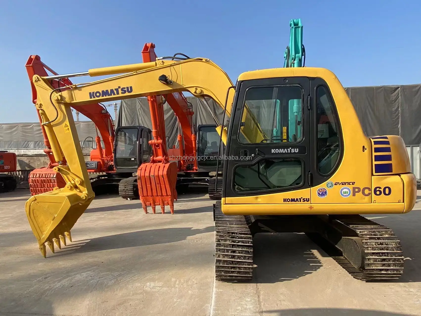 Efficient Heavy Construction Equipment Japan Used Pc60 Hydraulic ...