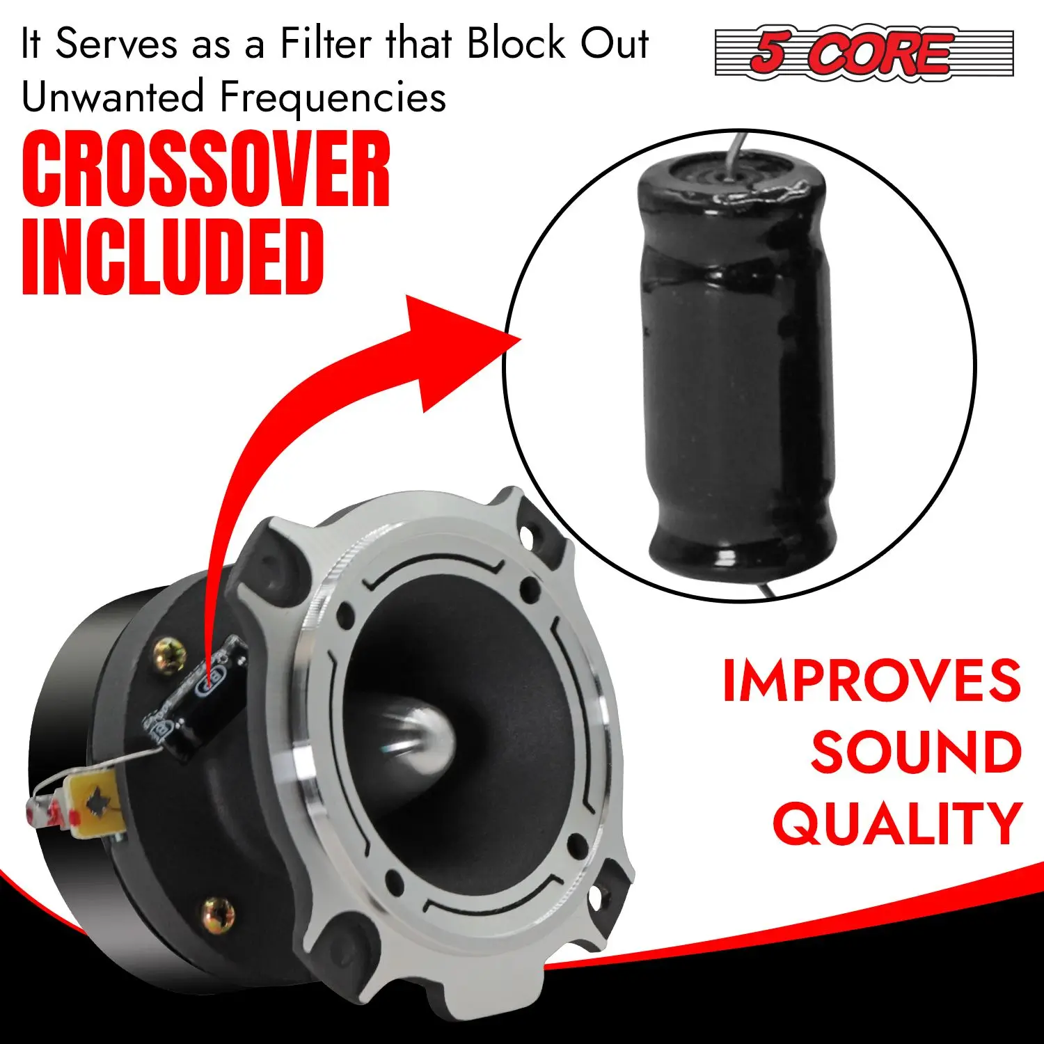 Db 3.5 Inch Aluminum Tweeters 600W 4 Ohm Car Audio Speakers Pair For Sound Enhancement In Cars - Image 5
