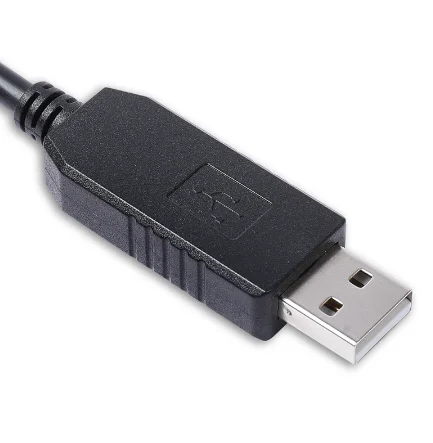 FTDI USB Mitsubishi Q Series PLC Programming Cable FT231XS USB RS232 Serial to Mini Din 6-pin Cable Compatible with USB-QC30R2