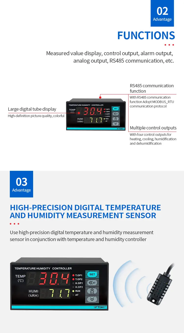 Regulation Thermostat Machine Digital Rs485 Pid Temperature Controller ...