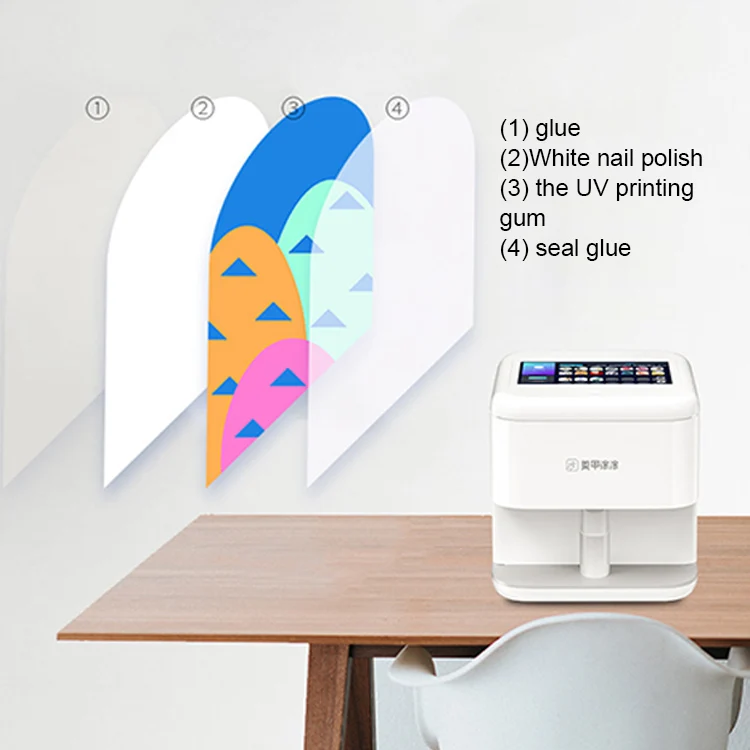 TOOWOON TRENDS Portable Nail Printer Mobile Controlled Nail Art Printing  Machine for Home Usage Nail Salon : Amazon.in: Beauty