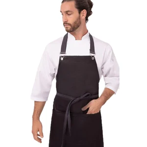 Logo Printed Chef Aprons Kitchen Cook Tactical Chef Apron for Chef Barbacoa