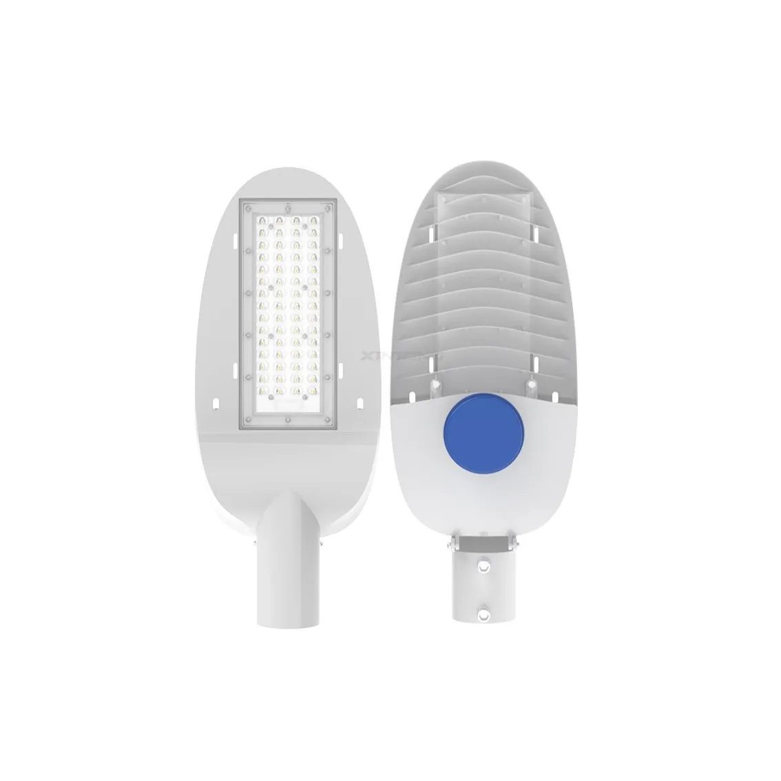 Engros ip65 utendørs belysning gatelampe 60w alt i ett led gatelys