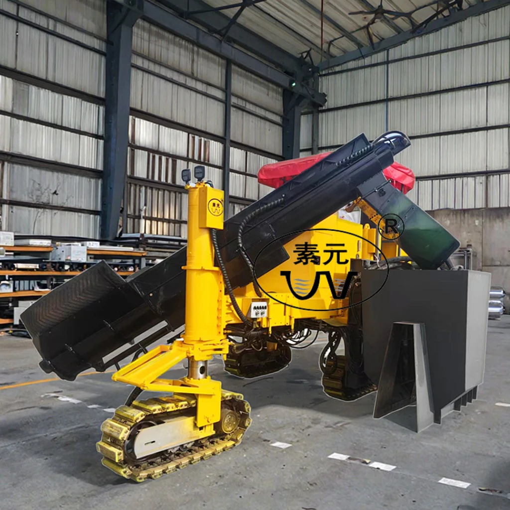 Fully Automatic Channel Slipform Machine for Construction High Efficiency and Precision