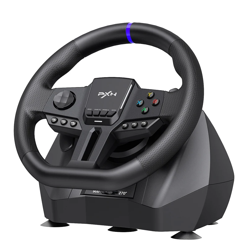 Y093☆PXN V900 PCレーシングホイール☆ Amazon.com: PXN V900 PC Steering Wheel Gaming - 270/900