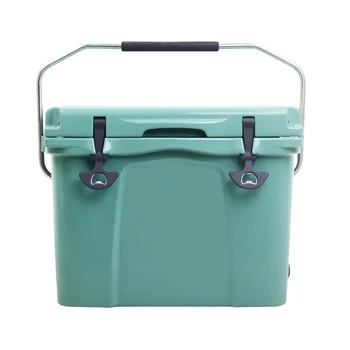 Hot selling YETl cooler chest box support OEM insulation LLDPE+PU 20L hard cooler box for outdoor activity and indoor storage