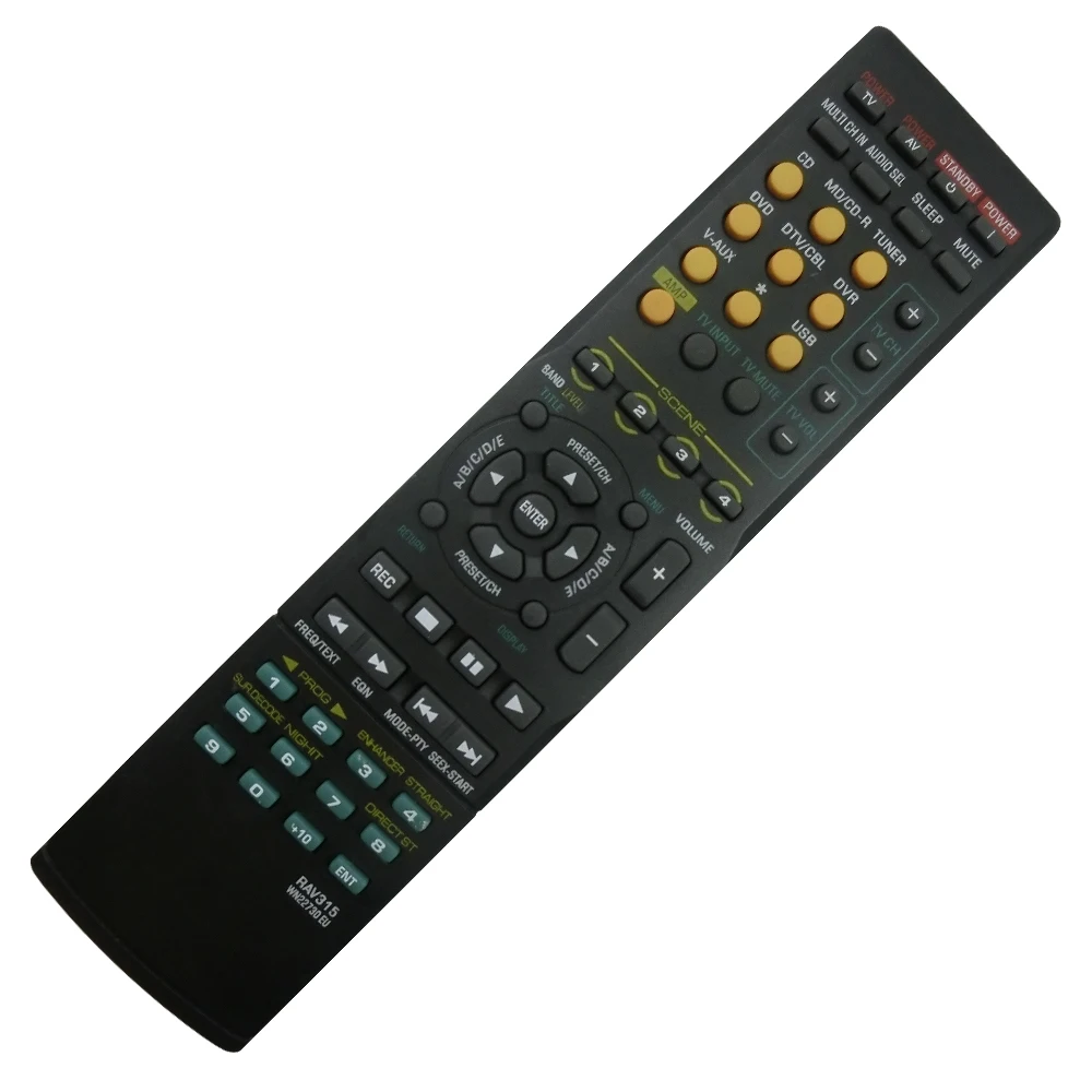 Replacement AV Receiver Remote Control  RAV315 for YAMAHA RAV315 WN22730 EU with Large Stock
