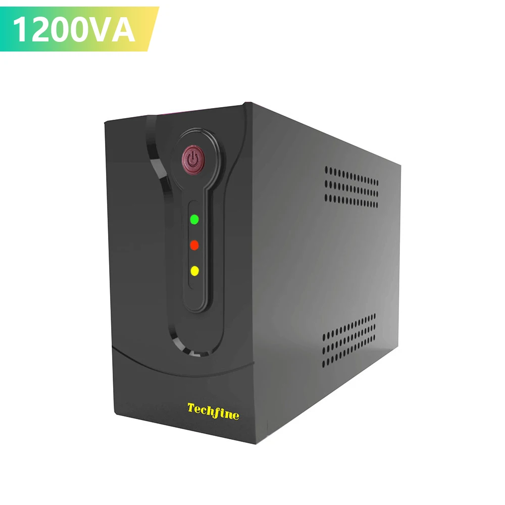 ups uninterruptible power 1.2kva Techfine 1200va 1000va 1500VA backup ups for home appliances