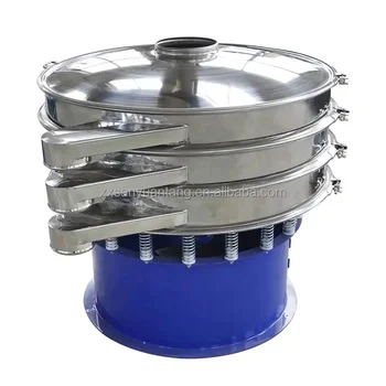 600-1500mm Diameter 3 Layers vibrating sieve  Electric Sieve Vibrator Circular Vibrating Separator for Sieving
