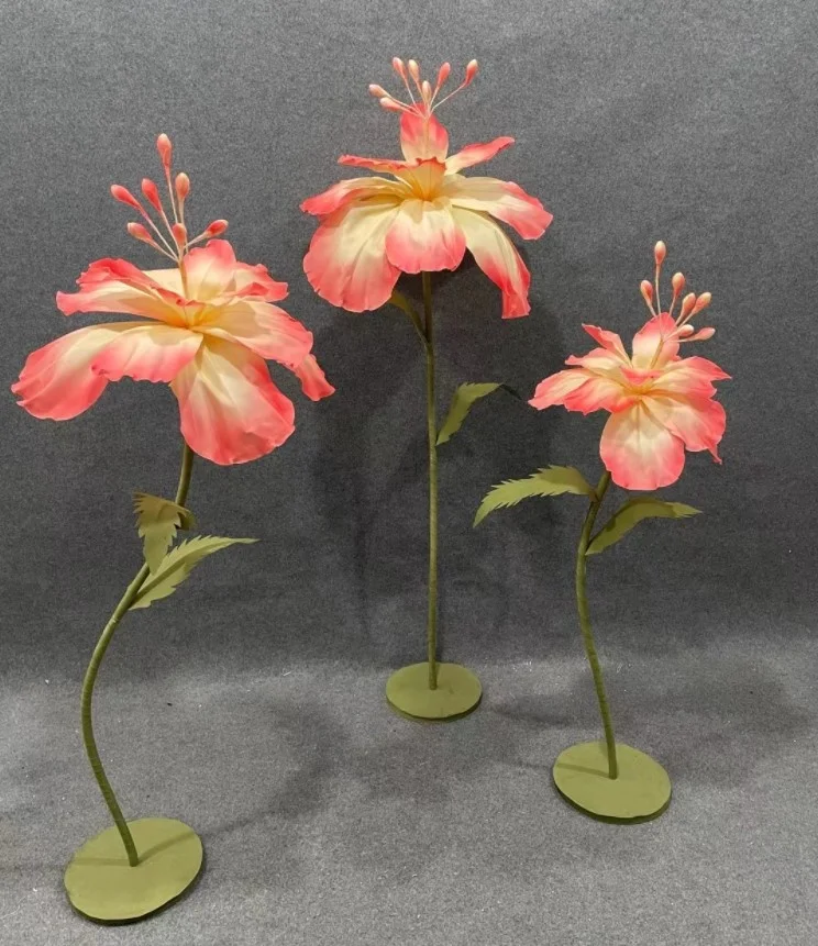 Artificial Large Foam Giant Flower Window Display Wedding Decorations