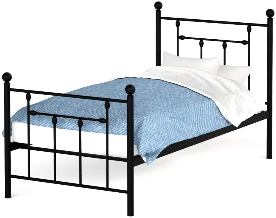 High quality metal hotel single bed