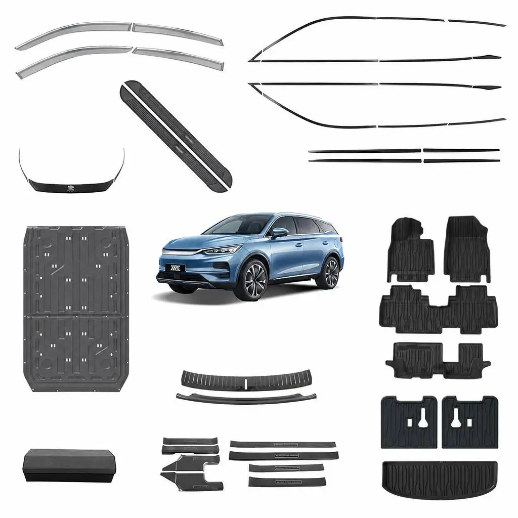 Maremlyn Interior and Exterior Kit for BYD Tang Dmi EV Car Decoration Protection Modification Spare Accessories