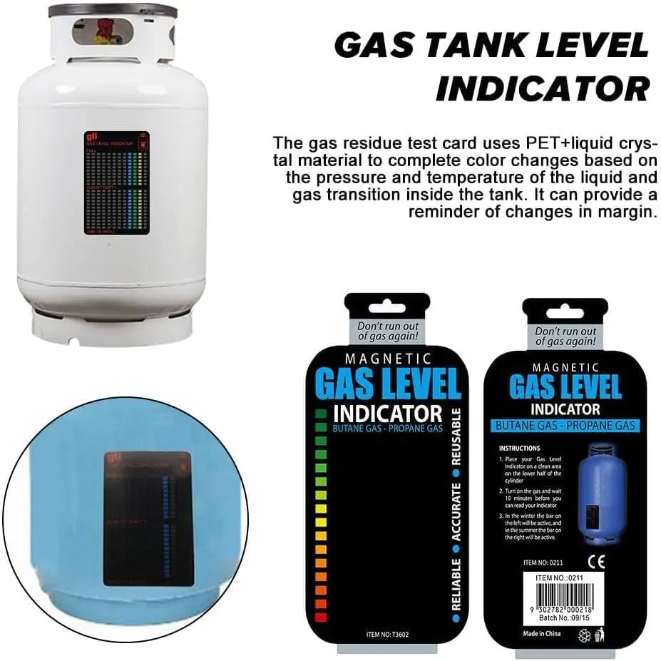 Gas Bottle Level Indicator For Camping Gas Cylinder Level