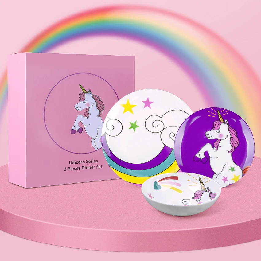 Ciotola Panini Unicorn - Design Divertente, Senza BPA, Ideale Per Merenda - Foto 5