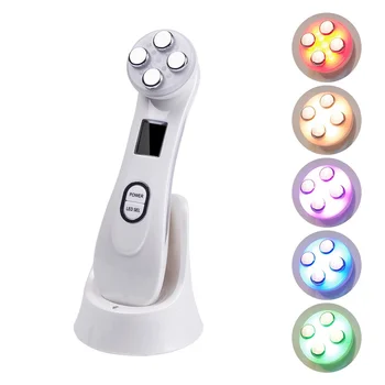 RF EMS Facial lifting wrinkle remover beauty care face whitening device electroporation machine RF face massager