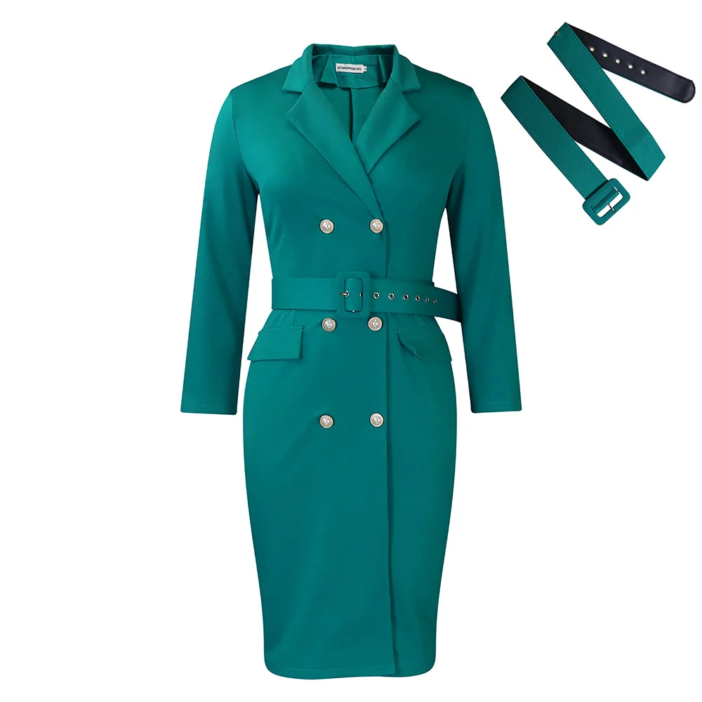 official dress for ladies Wholesale Plus Size Career Official Dresses for Ladies Women Office Wear  Business Dress Women Formal Work Dress| Alibaba.com