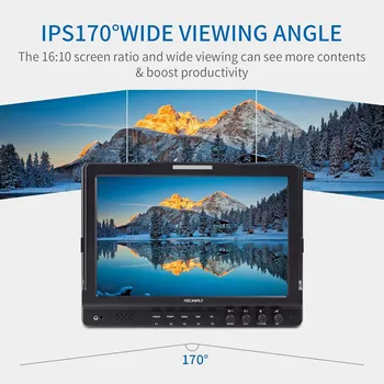 FEELWORLD FW1018V1 10.1 Inch HD Camera Field Monitor 1920x1200 for Professional Videography Peaking Focus detail image