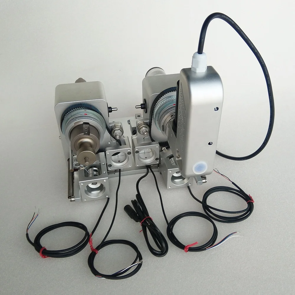 KCT Kiss Cut EOT Electric Oscillating Tangential Knife Tool Double Head Tool Holder Motor New Aluminum for Digital Cutting