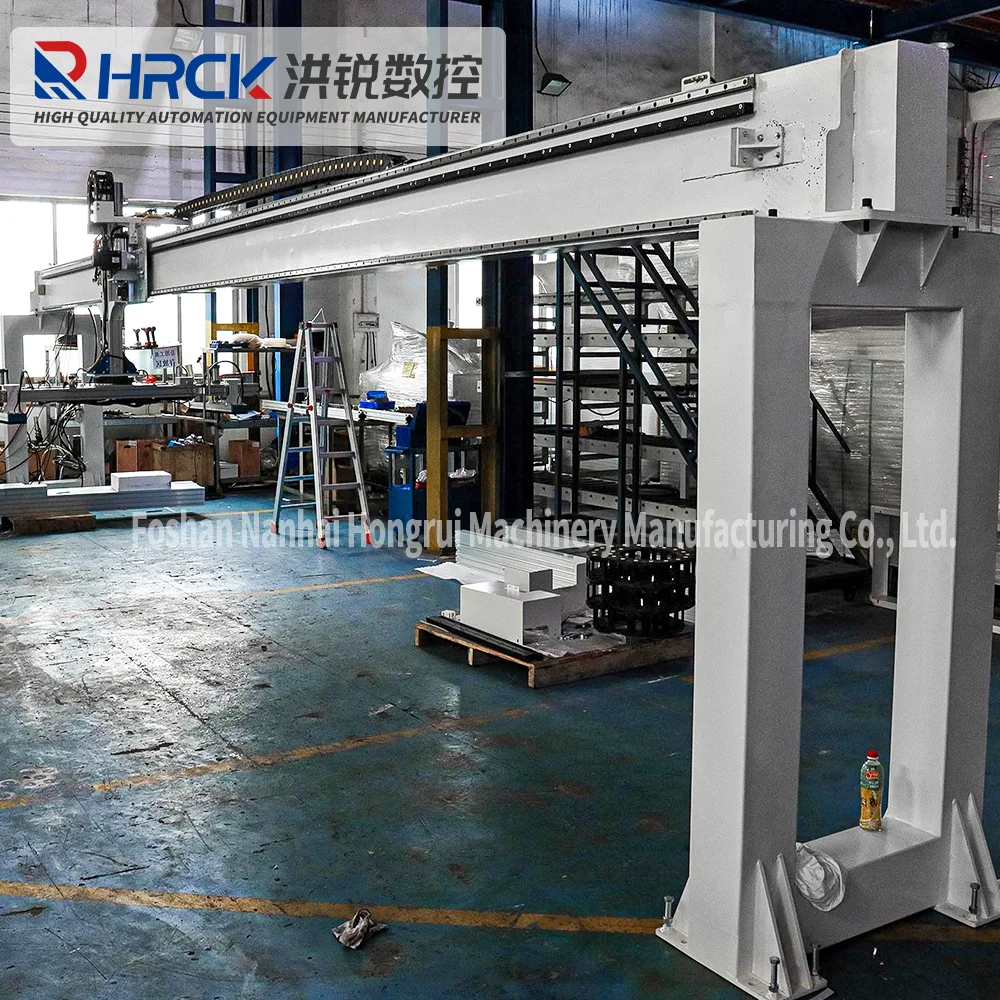 Hongrui Longmen loading and unloading machine Gantry manipulator, suitable for the woodworking industry