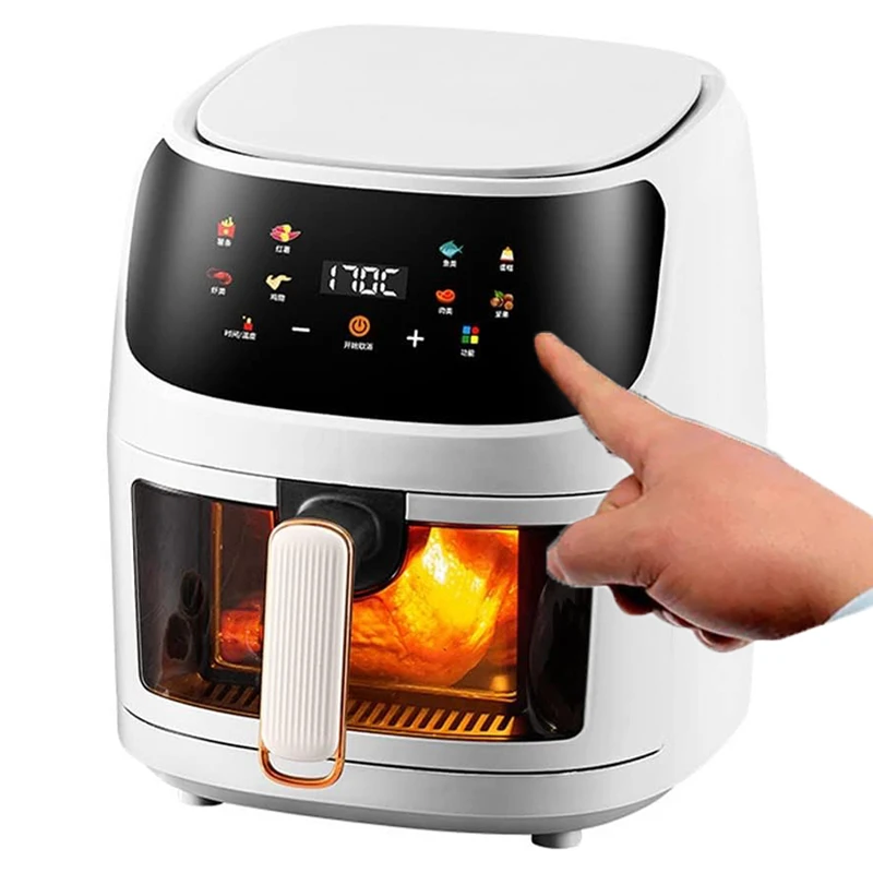 Customizable Touch Cooking Large Capacity Non Stick Air Fryer 5L