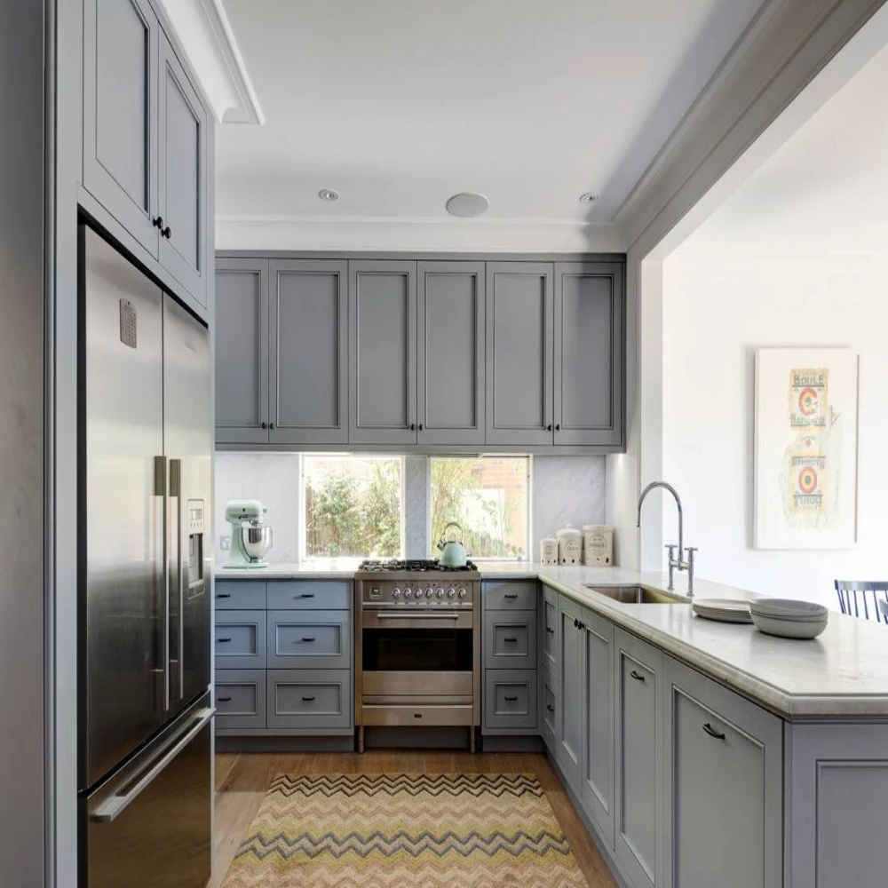 Shaker Classic Kitchen Cabinet Quartz Direct Kitchen Cabinet And Vanities European Lacquer Finish Kitchen Cabinet