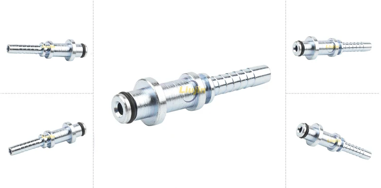 Professional manufacture custom hyd fittings metric hydraulic hose fitting