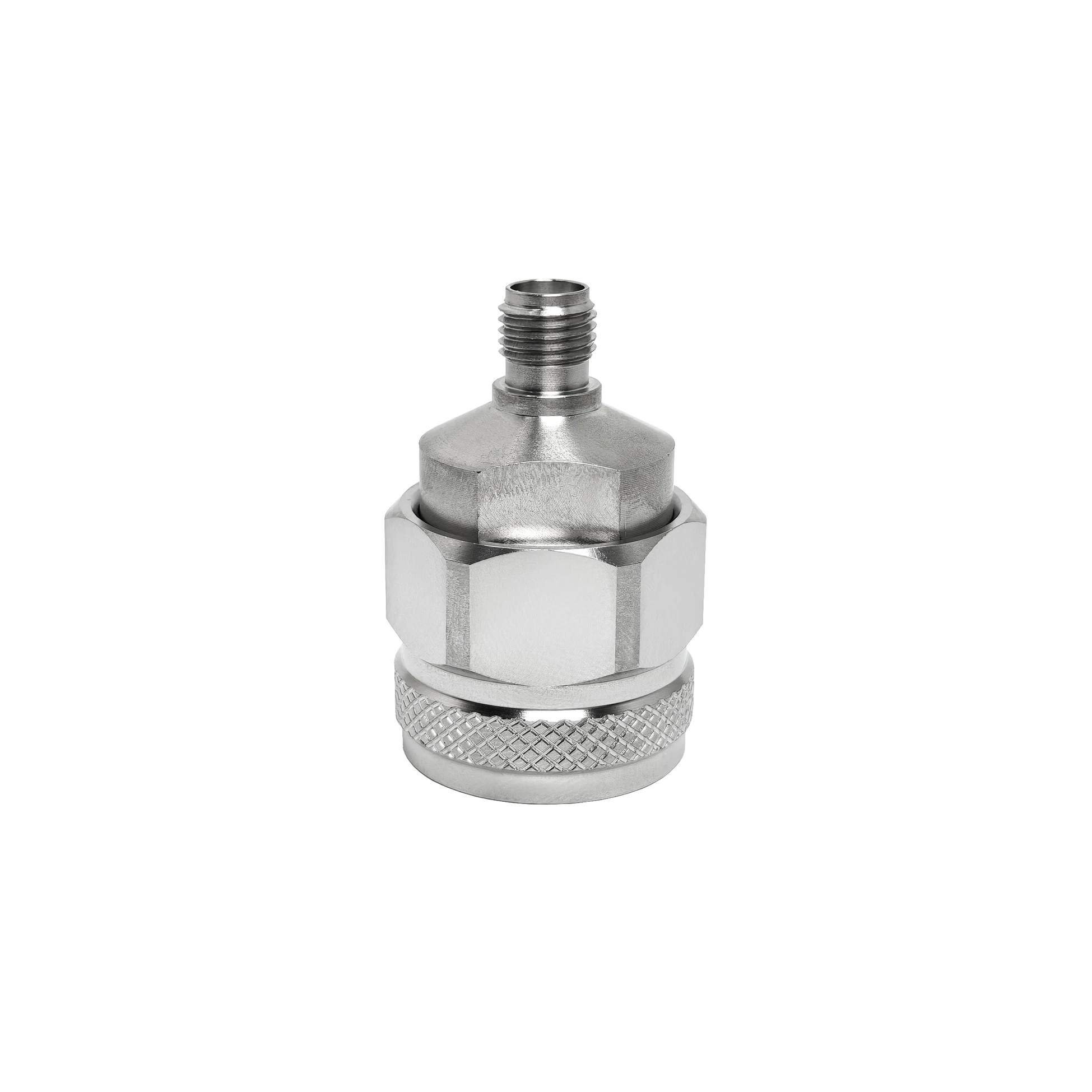 N Male to SMA Female Adapter (Stainless Steel)