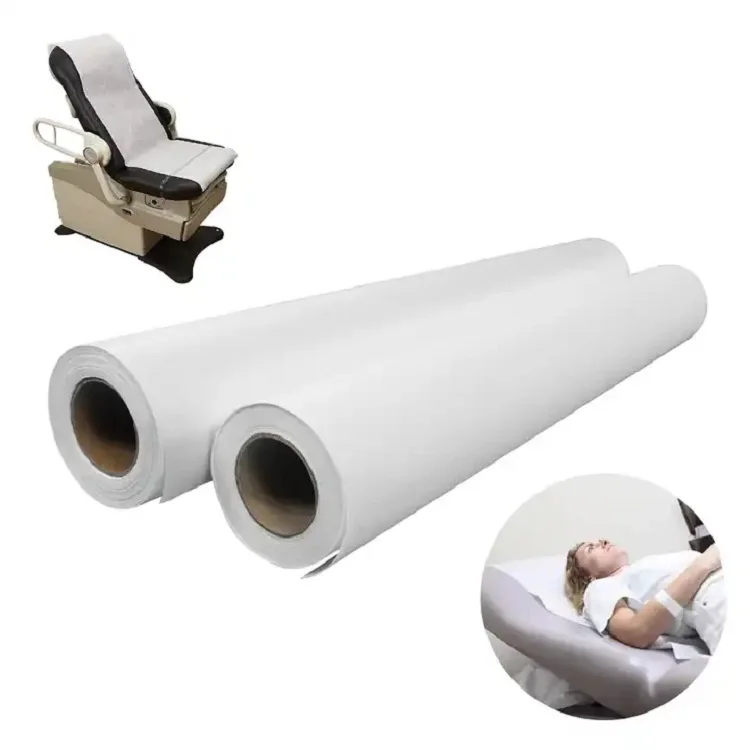 Customizable Disposable Smooth Tissue Material 21g Ultraviolet Light Disinfecting Exam Table Paper Rolls Medical for Patient
