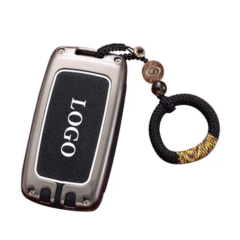 5 Buttons Car Remote Key Fob Case Shell Cover for Land Rover Range Rover Evoque Jaguar E-PACE XF XJL Car Key Case