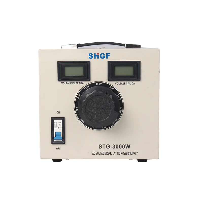 STG 3000Watt Single Phase AC Automatic Voltage Regulator Variac Transformer