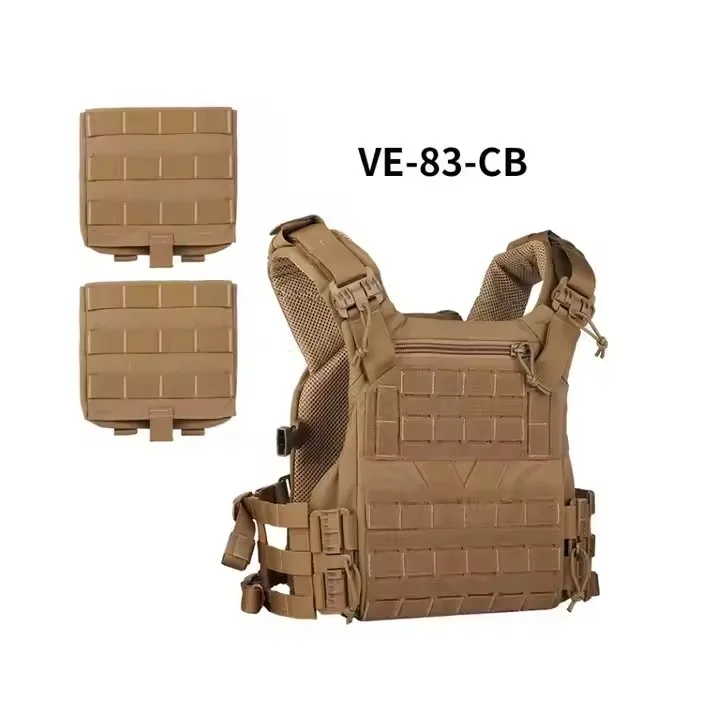 Lightweight West Molle Quick Release Laser Cut Multicam Oxford Fabric Tactical Vest Plate Carrier 3