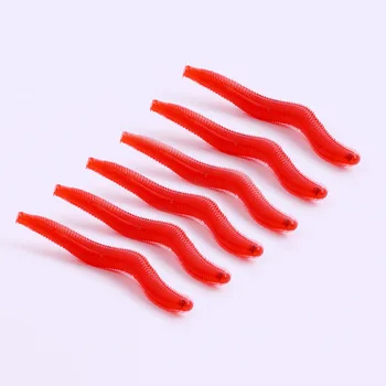 Fake Earthworm Fishy Red Worm Live Bait PP Material Soft Lure Without Hooks Black Pit Fish Food – Soft Lure – view 3
