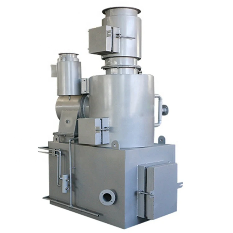 Two Chambers Fully Burning Poultry Dead Chicken Pet Medical Waste Incinerator Burner Pet Animal Cremation Machine