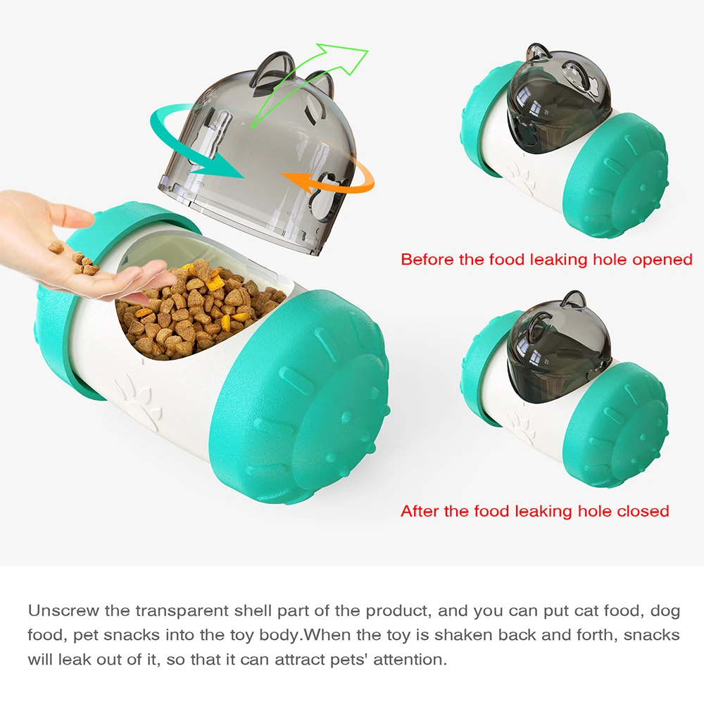 Dropship Interactive Dog Toy, Pets Dog Snack Dispenser Interactive