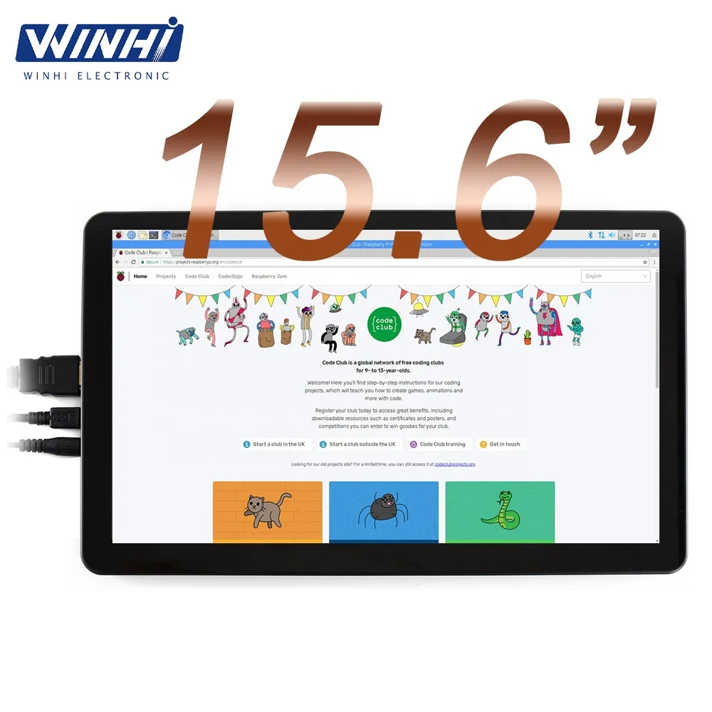 15.6 Inch Ips Capacitive Touch Screen 