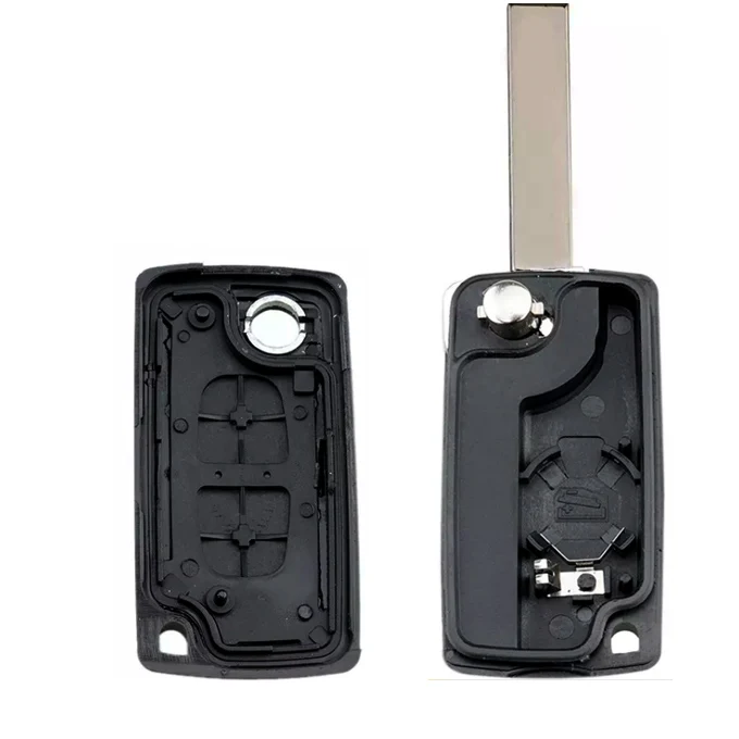Remote Control Car Keys For Peugeot 307 3b 433mhz With Electric Id46