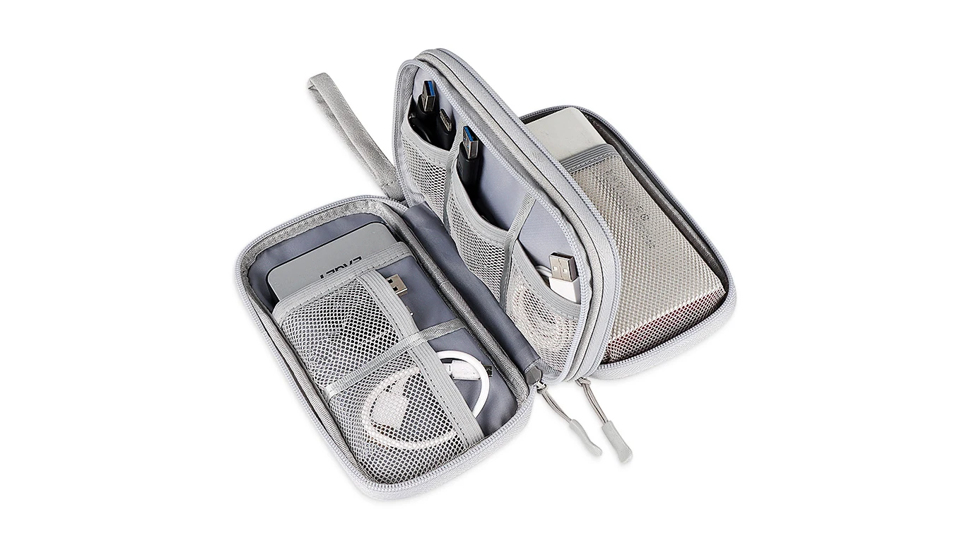 Organizer Small Portable Electronics Accessories Travel Storage Cable