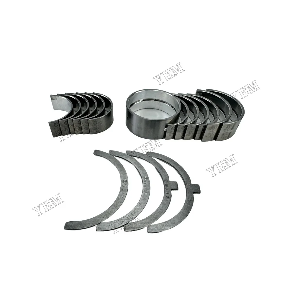 Engine Bearing and Thrust Washer 1E051-23755 Fit for Kubota D722 Engine 2