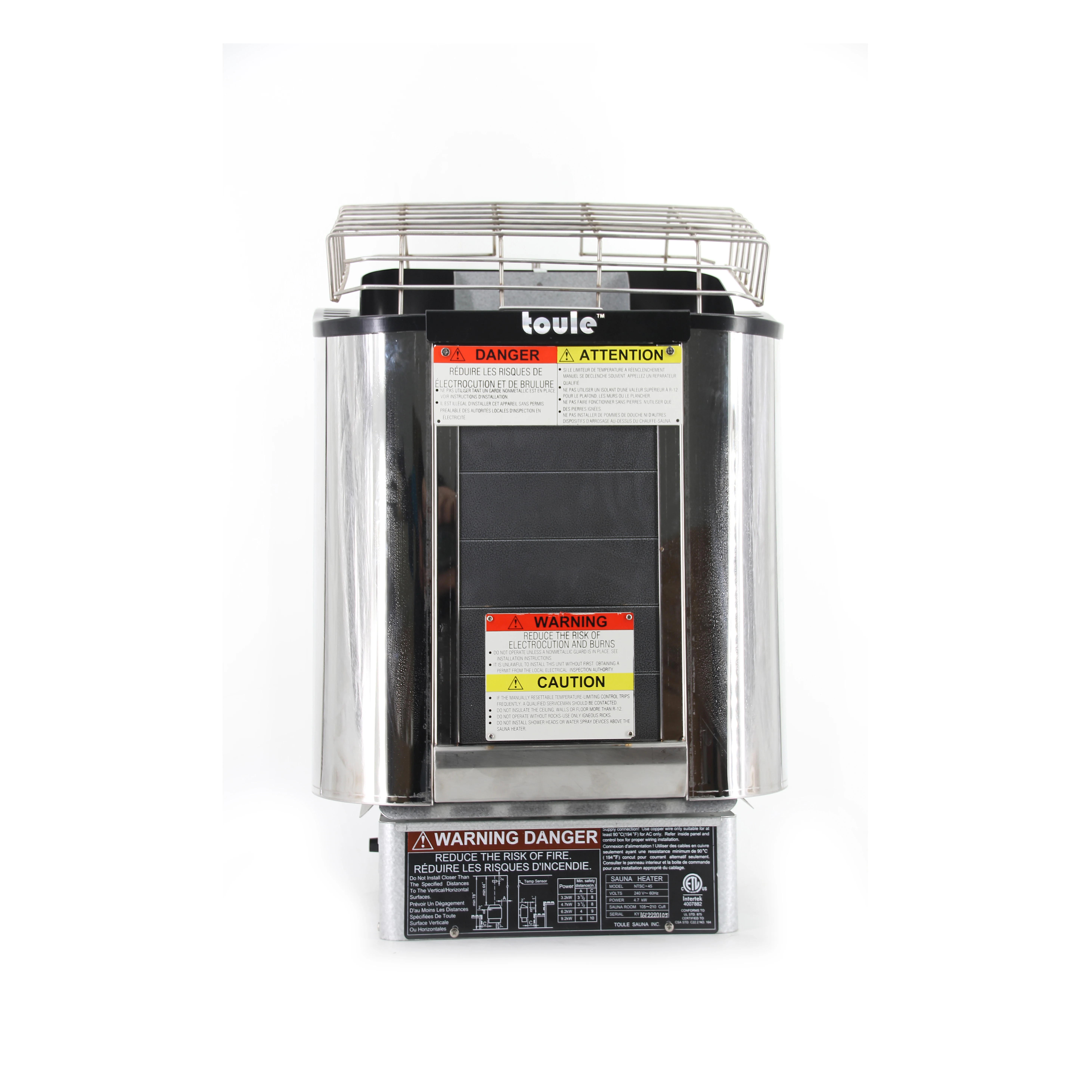 27 Years Factory Supply ETL Certificated Tuole Electric Sauna