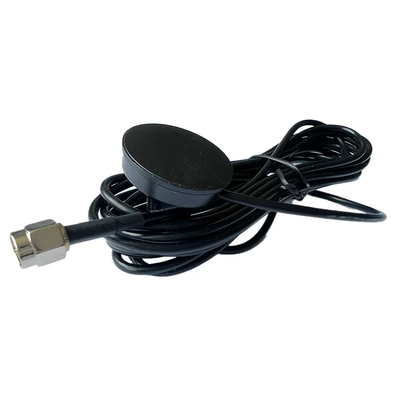product 24g wifi antenna rg174 line 3 meter sma suction cup base router network card antenna-2