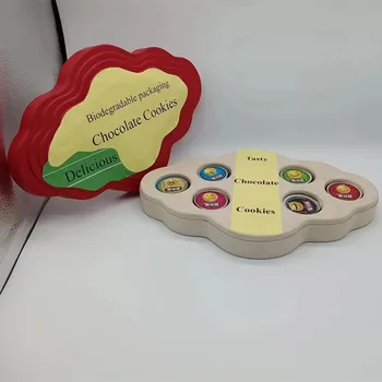 Custom Sugarcane Paper Pulp Sweet Chocolate Insert Tray Packaging Food ...