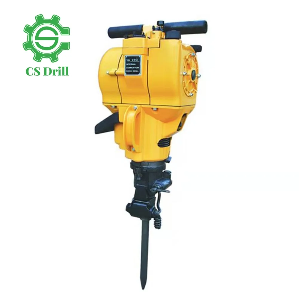 YN27C Full Hydraulic Small Technical Gasoline Rock Drill Handheld Drilling Jumbo Boomer With Drifter for Tunnel Rock Drill