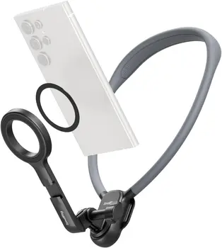 For SMALLRIG Capacity Magnetic Phone Holder Compatible for iPhone 16 15 14 13 12 Android Phones Neck Mount for POV/Vlog Selfie product image