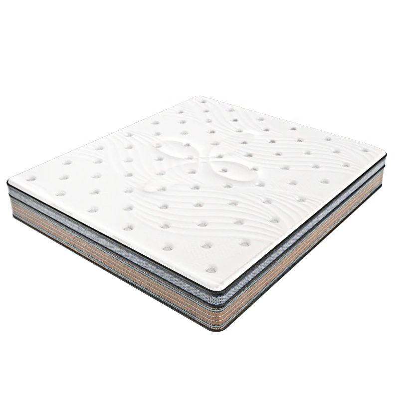 AIDI Cheap Price Bonnell Spring Mattress Sleepwell King Double Twin Queen High Density Gel Cooling Memory Foam Roll up in a Box