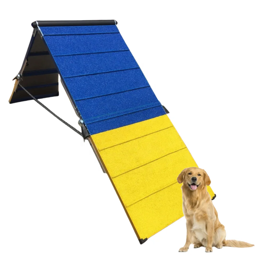 USMILEPET Eco-Friendly Dog Agility Training Equipment A-Frame